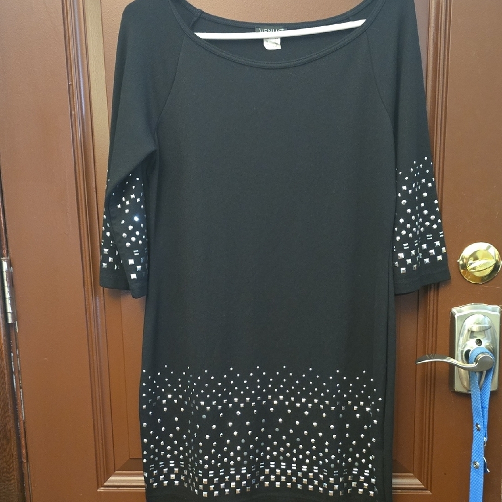 Black Studded Dress